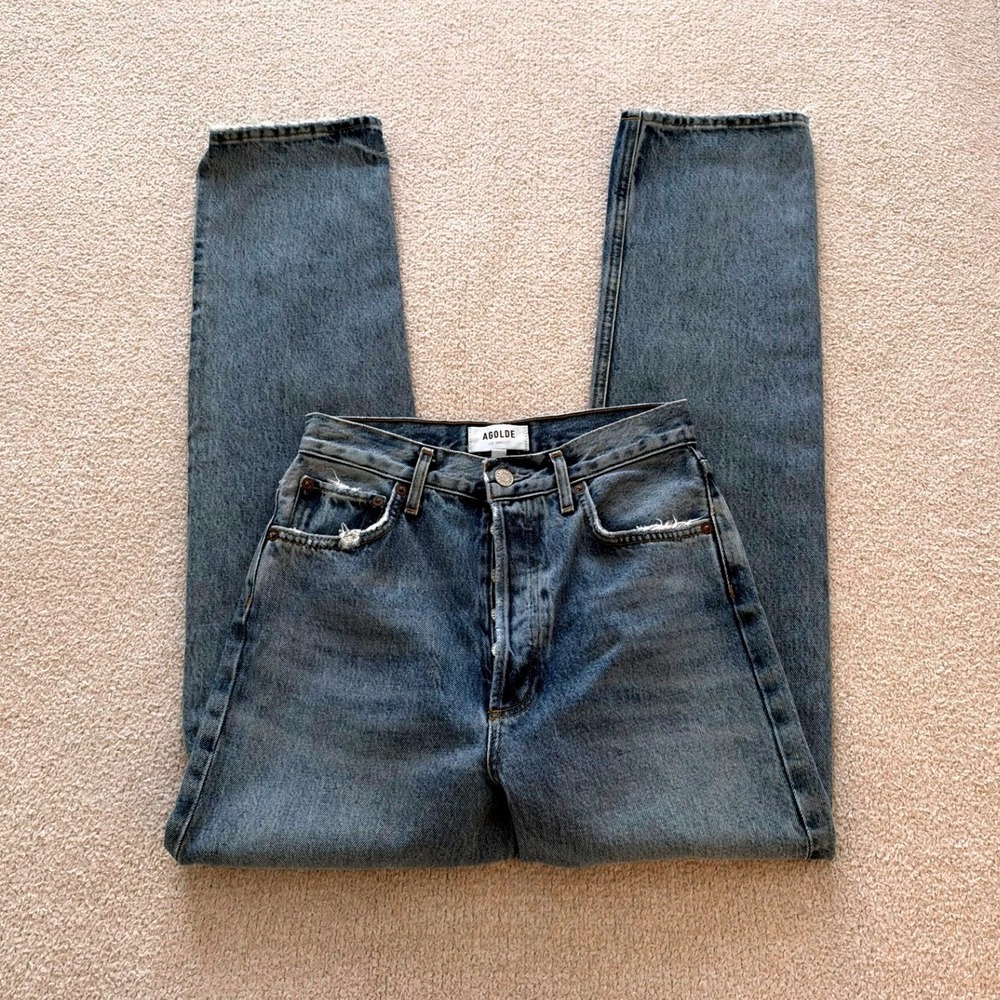 AGOLDE 90s Pinch Waist High-Rise Straight Leg Jeans size 25